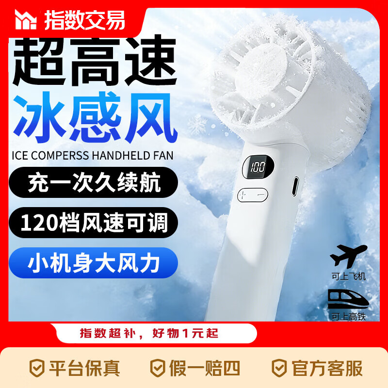 手持小风扇 4.99元，儿童书桌50*30*23 5.99元 - 线报酷
