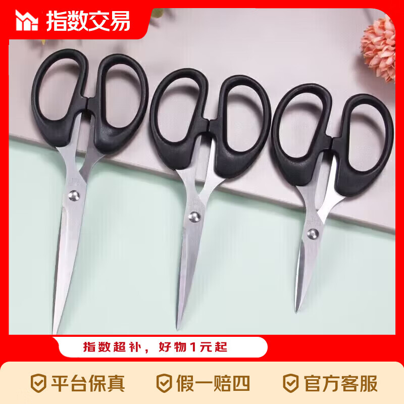 中号剪刀1把 1元，透明硅胶油刷2个 1元，农用垃圾袋15支*2卷 1元，锤纹玻璃杯200ml 1元 - 线报酷