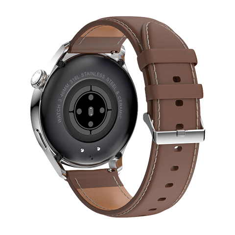 ��˼�����û�Ϊ�ֱ���������ţƤ��Ů��GT5����GT4���watch4��ˮwatch3͸��22mmϵ��18mmͨ���������� ������ɫ 22MM