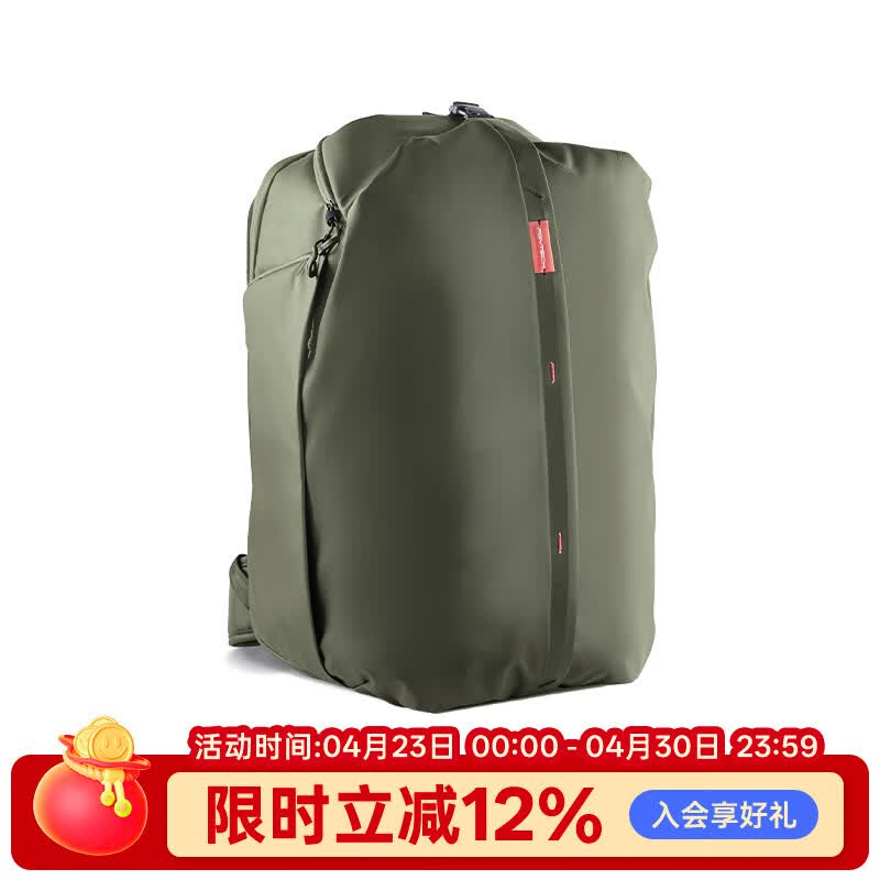 PGYTECH相机包OneMoTravel摄影双肩包旅行包蒲公英摄影包户外适用尼康索尼佳能微单相机背包大容量35L 35L（橄榄绿）