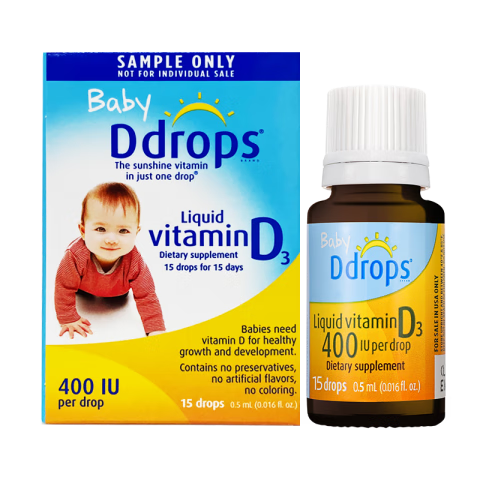 Ddrops׿˼ Ӥάd3μ 400iu 15 0.5mlװ9.9Ԫ