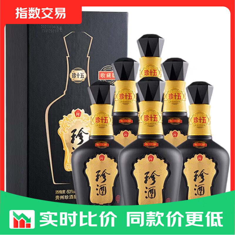 ZHENJIU/��� ��ʮ�� 53�� ������ 500ml 6ƿ 2088.9Ԫ