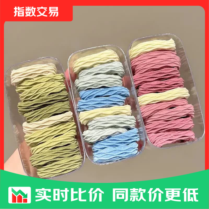 多巴胺发圈20根 1元，海盐蓝发绳10根 1元，椅子支架款1个 1元，钥匙扣六件套 1元 - 美泡泡