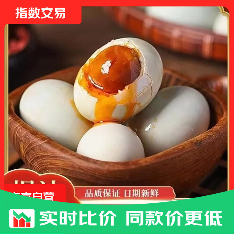 咸鸭蛋50-60g*10枚 4.98元 - 86线报