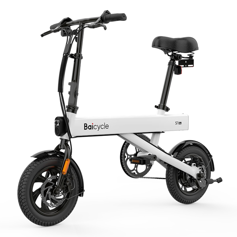 BAICYCLE��2025�¹��꡿�۵��綯���г����������Ͻ𳬳��������綯��﮵�ش��ݳ��������˴����綯���� S1 Max��ɫ�콢��ح����40km����60km