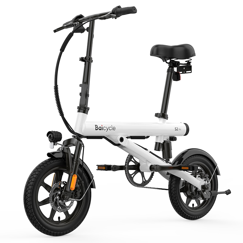 BAICYCLEС׵綯г۵Я﮵ͨڴƿС綯Ů S2 Proɫ/ǰ˫/Ͻ400W 1799Ԫ