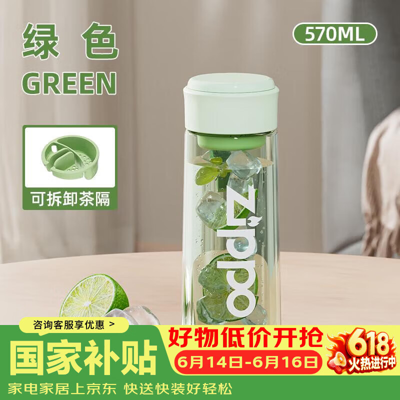 ZIPPO防摔塑料水杯570ml 24.69元 - 86线报