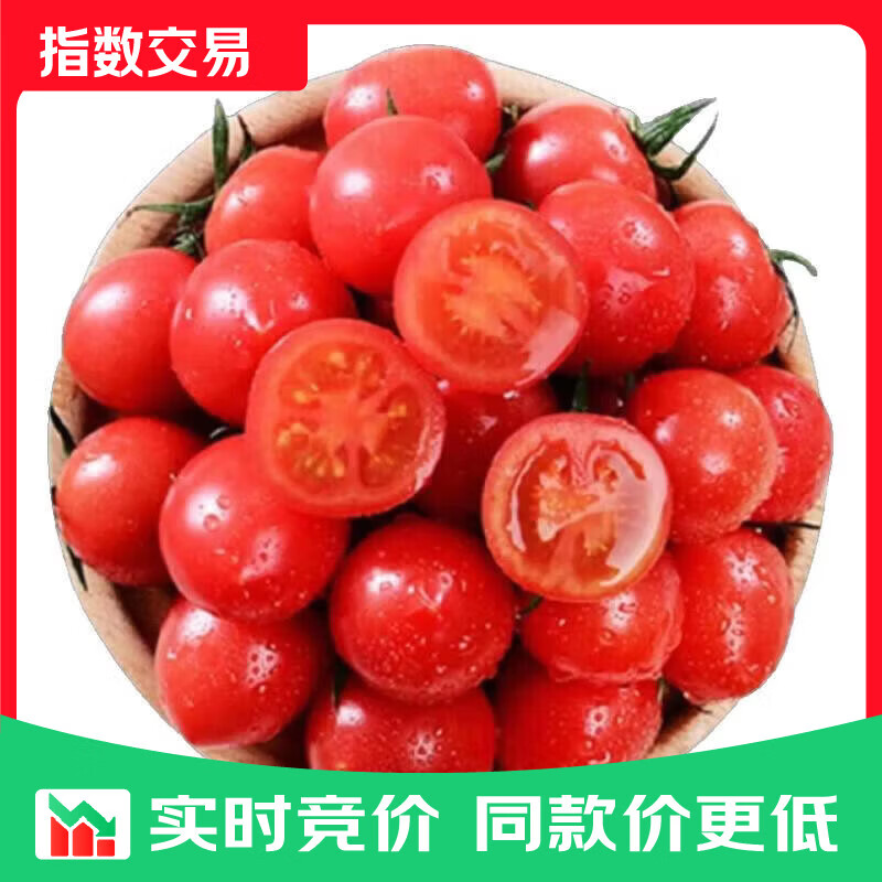 新鲜圣女果小番茄千禧小西红柿水孕妇生吃酸甜多汁减脂时令蔬菜 5斤 带箱