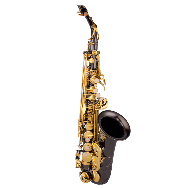 泰山中音薩克斯樂(lè)器 泰山薩克斯專(zhuān)業(yè)級(jí)降e調(diào)中音薩克斯TSAS-6000 TSAS-6000F中音演奏（黑鎳金款）