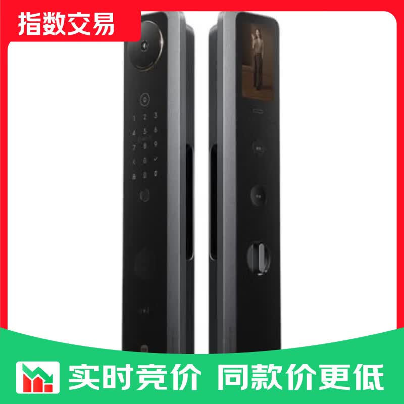 小米智能门锁M30人脸识别版 双摄猫眼指纹锁可视大屏电子锁密码锁 M30人脸识别版（人脸+双摄）