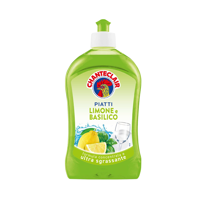 大公雞管家(CHANTE CLAIR)意大利進口 濃縮洗潔精家用廚房餐具清潔 輕松去油 不傷手 檸檬香味 500ml