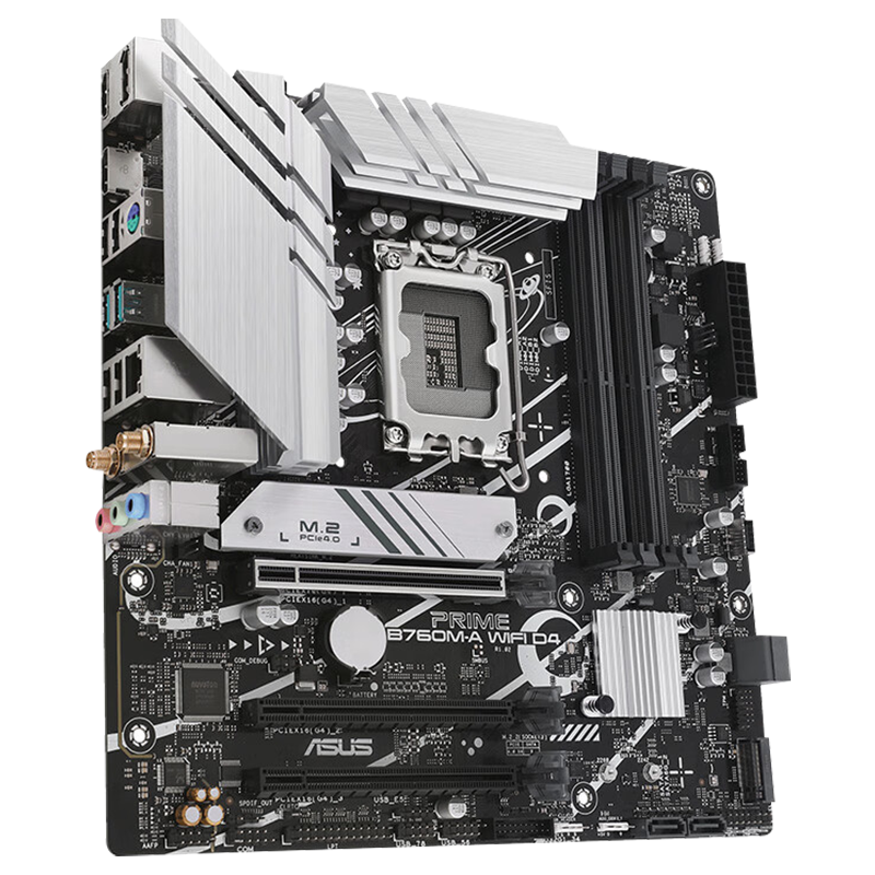 ��˶��ASUS��PRIME B760M-A WIFI D4 ����֧�� CPU 13700K/13600KF/13400F��Intel B760/LGA 1700�� ����ʦϵ�С�B760M-A WIFI D4