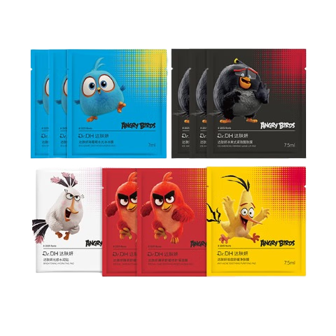 达肤妍【重磅新品IP联名】保湿护肤棉片 妆前湿敷舒缓镇定补水 棉片体验混合装（3片/包）*10包