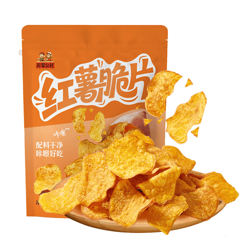沂蒙公社0添加剂红薯脆250g酥脆香甜红薯干解馋休闲零食