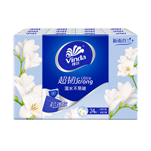 ά�Vinda������ֽ����4��ֽ����ЯС���ͽ�ֽ��������24�����ֽС������ζ 4�� 5Ƭ*24�� 6.9Ԫ