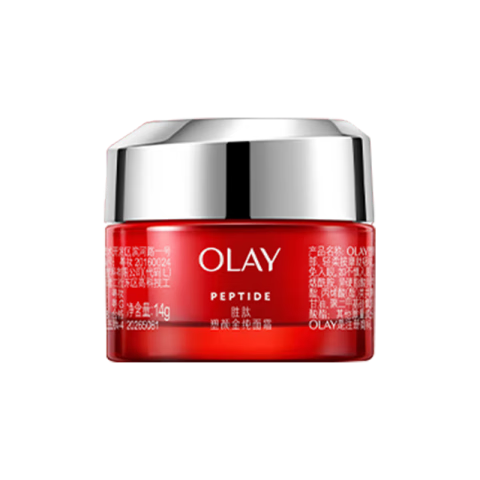 玉兰油（OLAY）面霜大红瓶空气霜抗皱紧致补水保湿淡纹滋润霜护肤品老婆妈妈礼物 大红瓶面霜14g