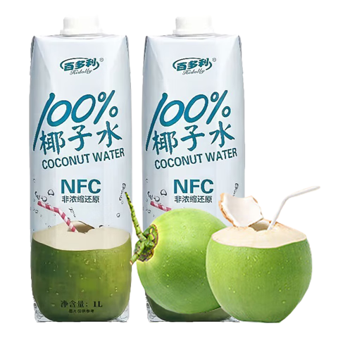 ٶ 100%NFCҬˮ 1L*6ƿ 39.6Ԫ