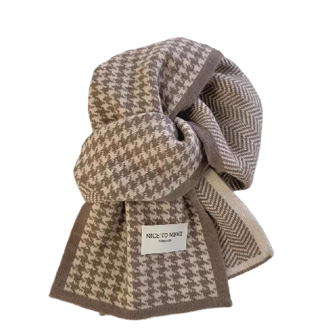 Jidaocook ǧ���˫����֯Χ�� ����ɫ �ﶬ����ůʱ�аٴ�糱 6.99Ԫ