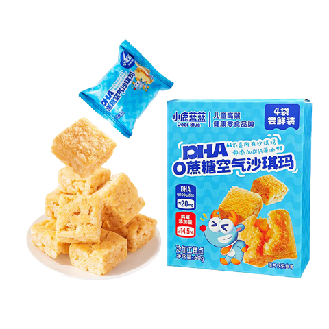 �ٽ��ۣ�С¹���� 0����DHA����ɳ����60g��4С�� 1.9Ԫ(����ȯ+��������3Ԫ��