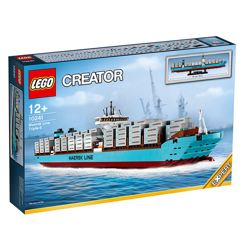 乐高lego 10241 马士基集装箱船 maersk 积木