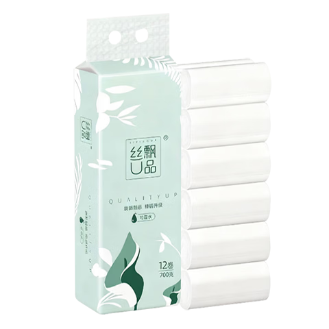 ˿Ʈ ��о��ֽ��ɫ������ ��ʪˮ�Ӻ� 4�� 700g*12�� �һ�װ 6Ԫ(����ȯ)