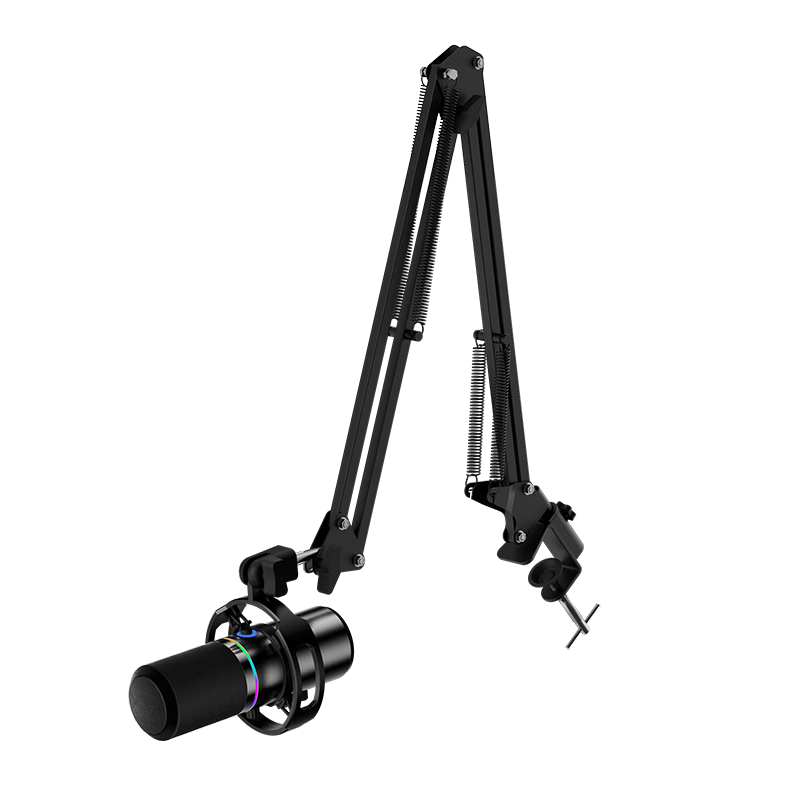 KO-STAR 電腦USB麥克風(fēng)筆記本電容麥自帶聲卡降噪桌面專業(yè)收音麥直播網(wǎng)課公司會議K歌游戲話筒錄音麥克風(fēng) M690【動圈麥+一鍵降噪/靜音+RGB呼吸燈】