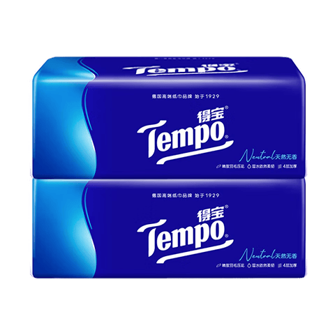 �ñ� TEMPO ��ֽ 4�� 90��*2�� ���òͽ�ֽ �������� 3.4Ԫ