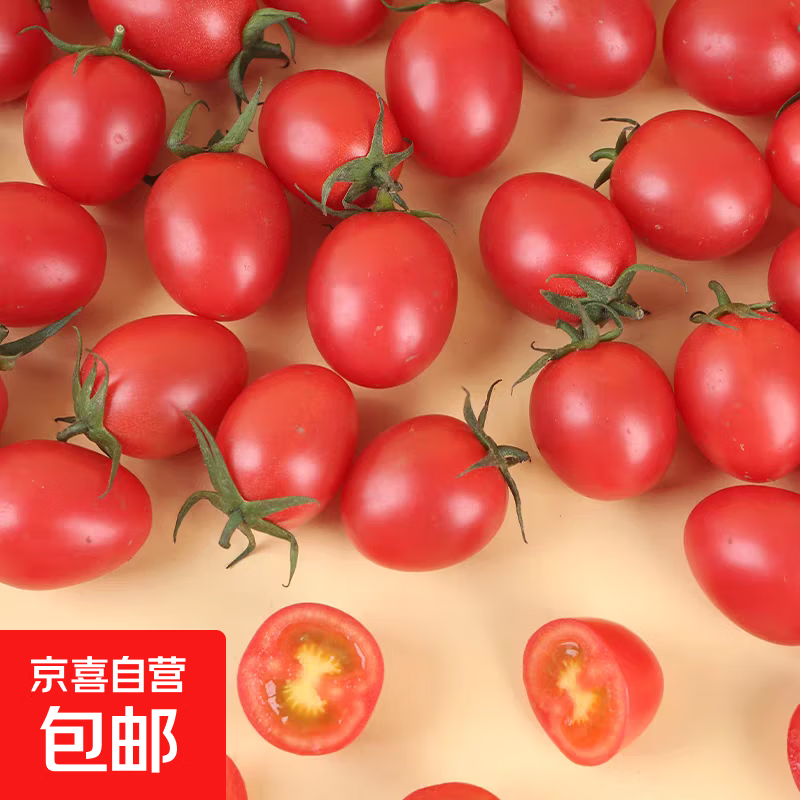 领劵 京喜水果 圣女果 净重3斤 9.9 小糖丸西瓜1.5斤-2斤 12.9 - 折送网