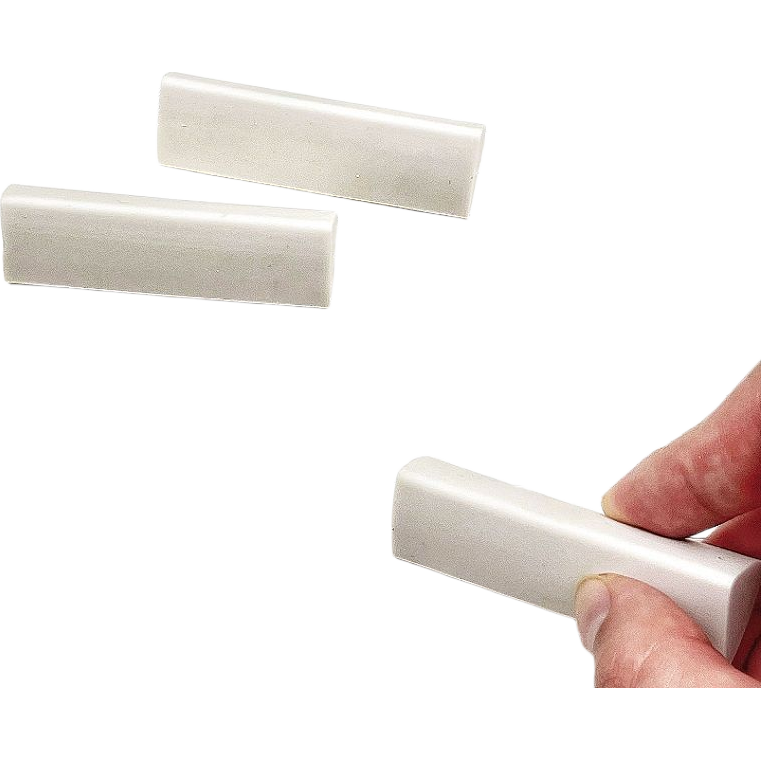 聚屑三角橡皮擦小学生专用2B少屑擦得干净考试美术HB无痕铅笔橡皮 【三角橡皮擦】5块装