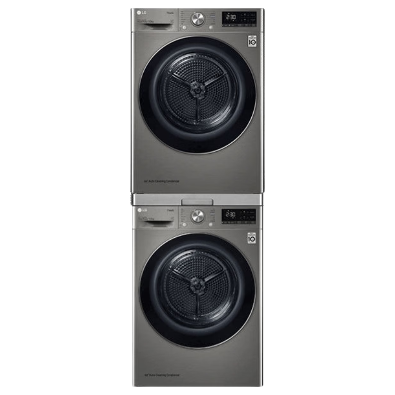 LG洗烘套装13+10KG进口变频热泵烘干洗衣机组合FCW13Y4P+RH10V9PV2W 家庭优选套装13KG+10KG