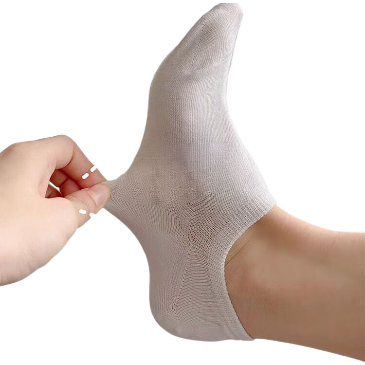 【防臭棉袜】袜子男士春夏短筒亲肤透气吸汗不臭脚不掉跟 【3黑+3白+2黑】8双 均码 /37-44