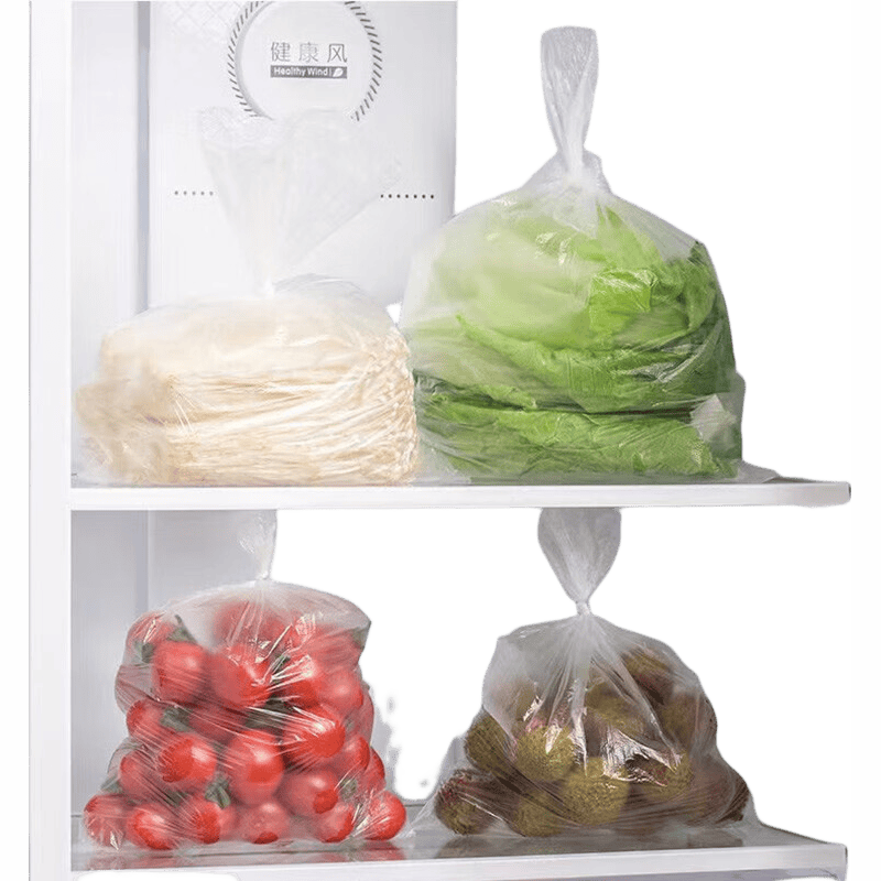 【热销100万】洁能抽取式保鲜袋抽取式点断/平口食品级保鲜膜套 中号20*30cm*50只