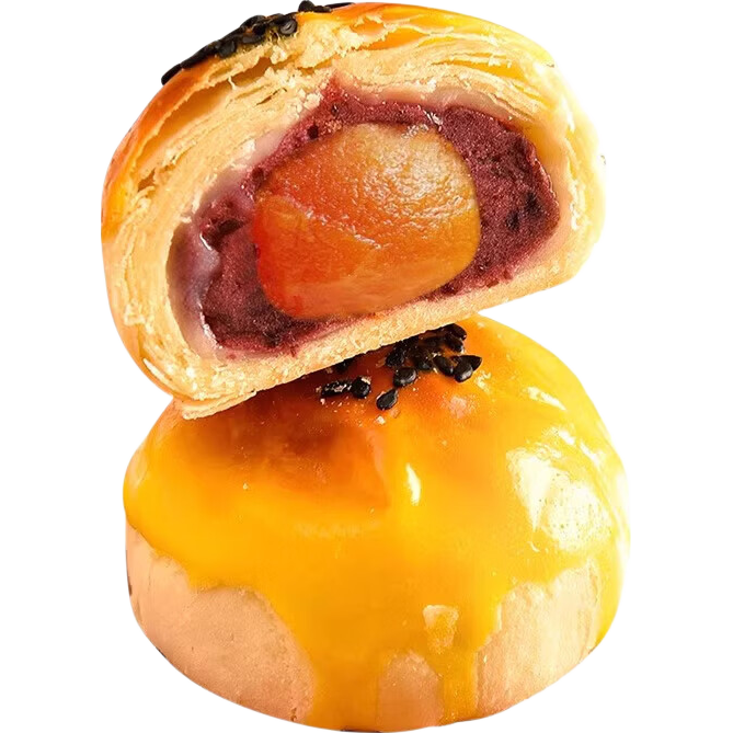 蛋黄酥礼盒装雪媚娘老式传统糕点年货送礼送老人休闲零食品充饥 【到手20枚】蛋黄酥礼盒装800g*1盒