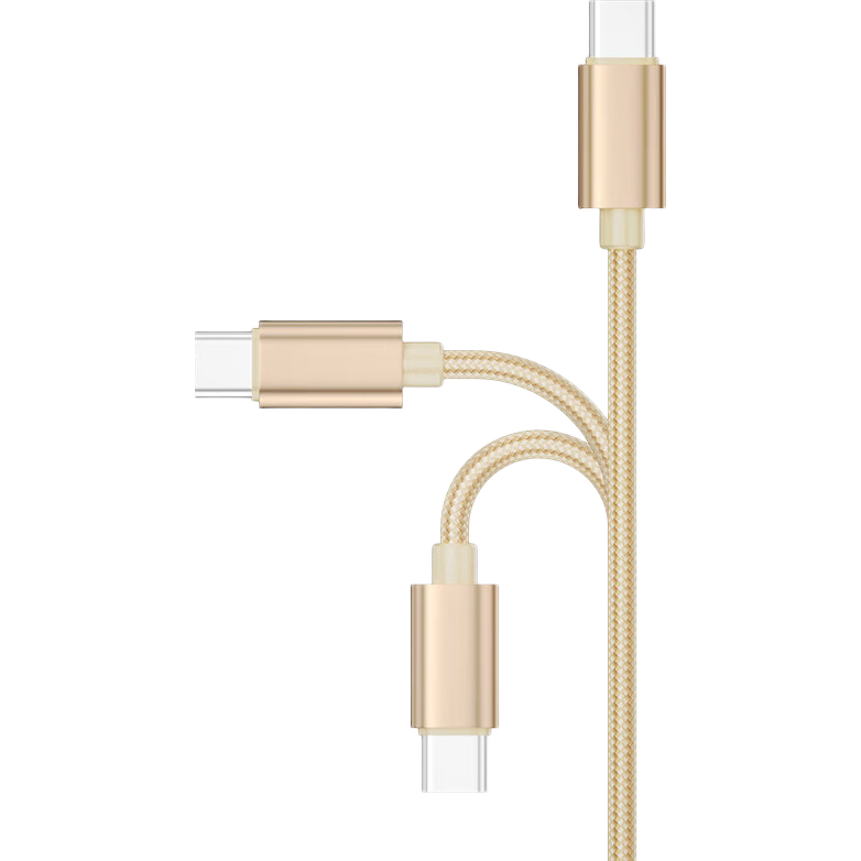 【工厂清仓直降】三合一尼龙充电线灯具配件小台灯手电筒氛围夜灯 尼龙线1米一拖三 【1条】