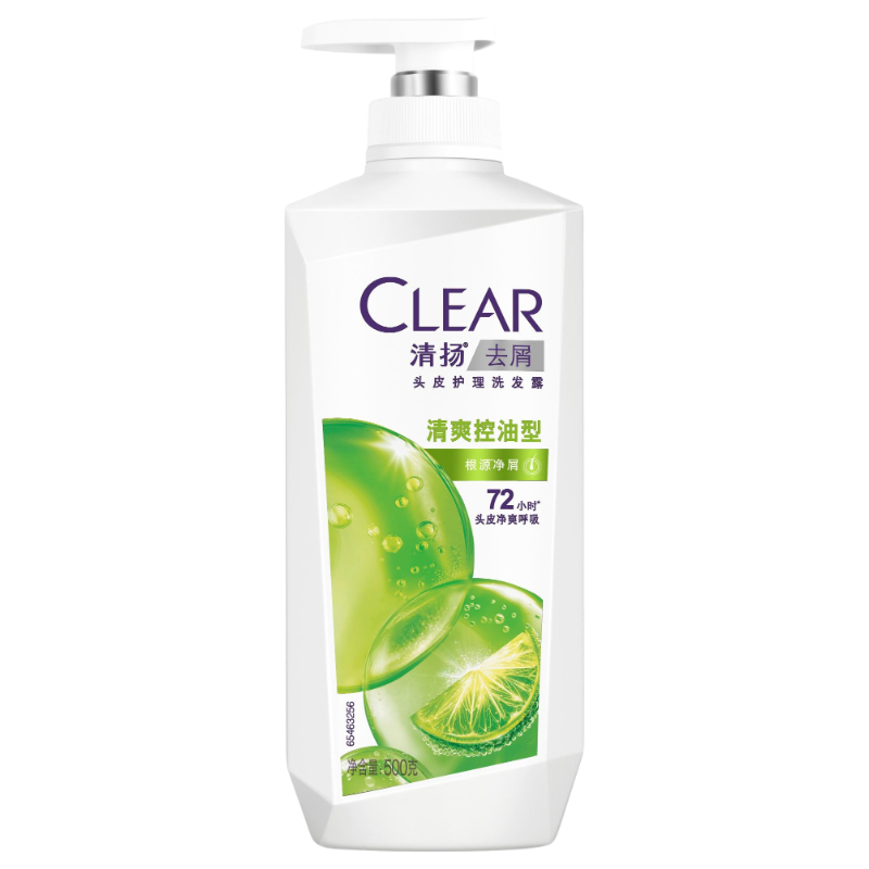清扬女士去屑洗发水清爽控油500g玻尿酸清爽留香洗头膏京东热门商品