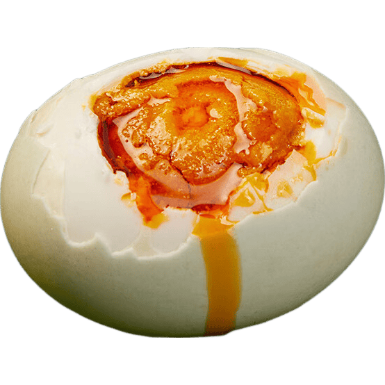 正宗咸鸭蛋农家散养新鲜小熟咸鸭蛋即食40g/枚生鲜超市整箱批发 40g/枚 4枚