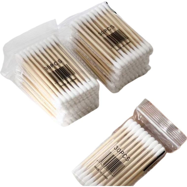 【拍2单更实惠】独立包装棉签消毒化妆棉签家用一次性（1包30支） 一次性棉签 1包（30支）