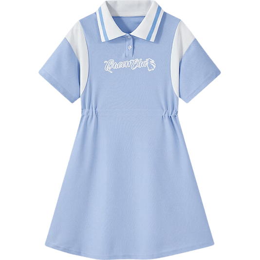 ��ʿ�ᣨDisney��Ůͯ�˶�Polo����ȹ������Ӷ�ͯ����ȹ�����п���͸��ѧ������ȹ ǳ��ɫ 130 79.9Ԫ