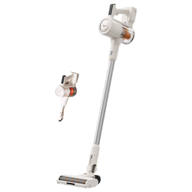 美的（Midea）吸尘器家用无线Q7Slim手持吸尘器 绿光显尘车载大吸力 除螨除尘小猫毛狗毛宠物吸尘器【防缠绕】