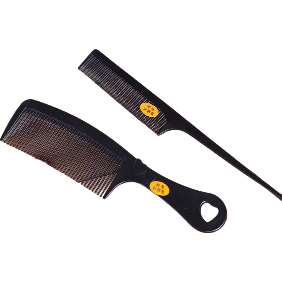 网红吹风机适用家用学生宿舍大功率负离子风力电吹风护发冷热静音 黑色发梳1对（单用户限拍2单）