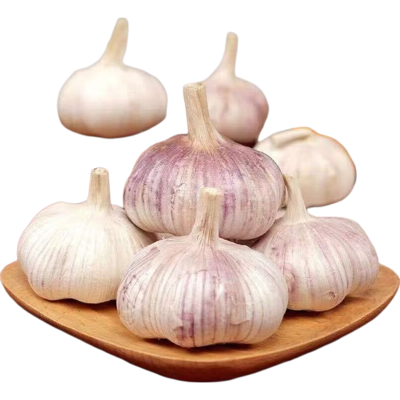 【东东买菜】紫白皮蒜水果大蒜小龙虾三文鱼烧烤调料超市即食蔬菜 干蒜5头100g单果3.5-5cm