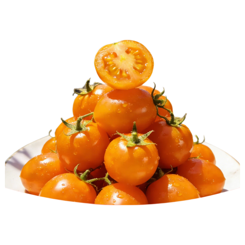 京鲜生千禧红黄双拼小番茄2.8斤单果5g+ 新鲜蔬菜 源头直发