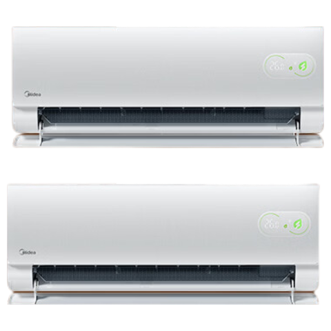 ���ģ�Midea���յ���װ 2026�¿�ҹ���� һ����Ч��Ƶ��ů ����ʡ�� ���ñڹ�ʽ��ʽ�յ� ����Ʒ����ʡ�������1.5ƥ*2̨