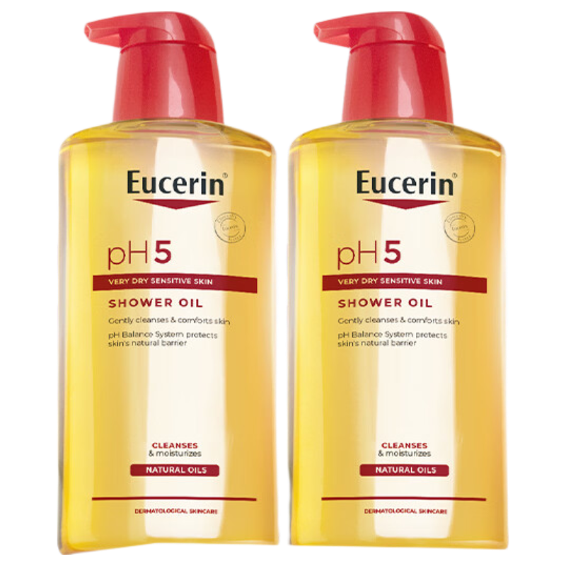 ��ɫ�� Eucerin ��ԡ������ 400ml ˫֧װ ��ˮ��ʪ�־����� 215Ԫ