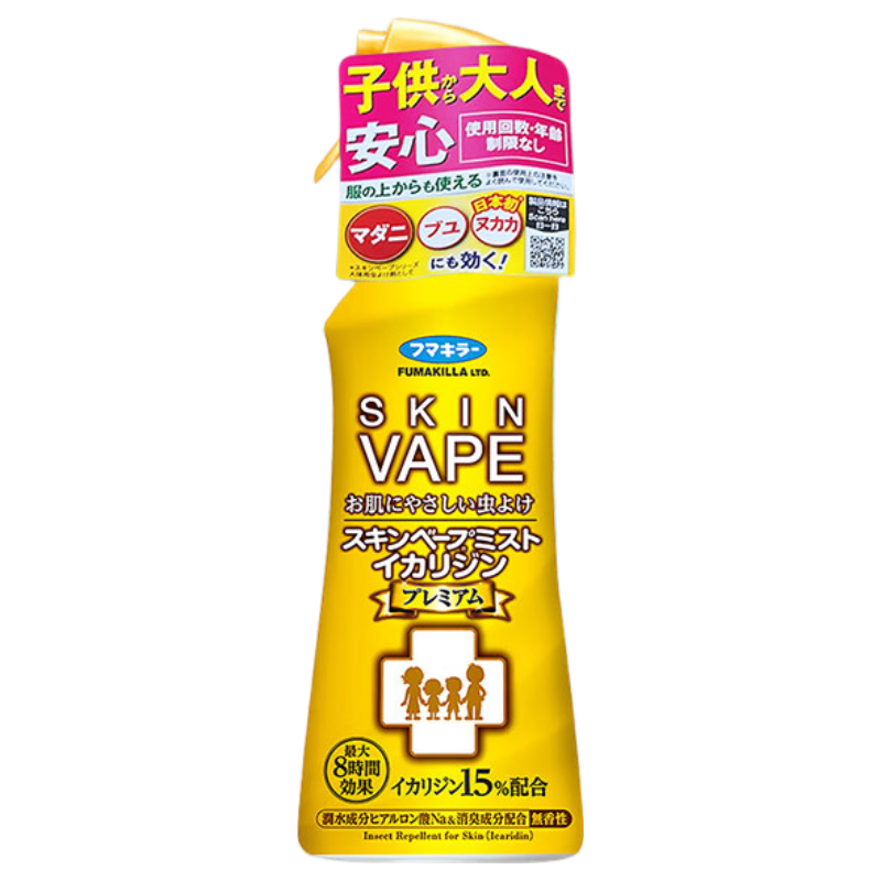 未来 (VAPE) 日本进口天使3倍驱蚊液水防基孔肯亚热登 无香200ml