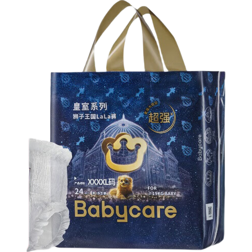 babycare ����ʨ�ӳɳ��� 4XL�� 24Ƭ ��19kg 72Ԫ