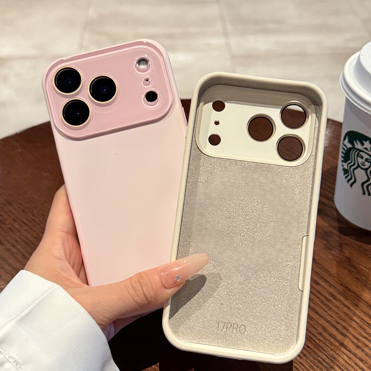 铂呐苓适用苹果17手机壳亲肤液态硅胶iphone17promax保护套全包防摔防磨防震 液态硅胶壳【自带镜头膜-粉砂色】 17