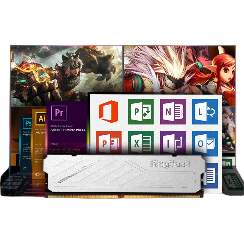 KINGBANK ��ٴ� ���� C30 DDR5 6000MHz 16G �ڴ��� 1389Ԫ