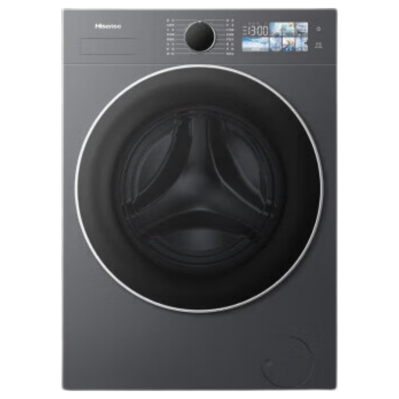 ���ţ�Hisense��ȫ�Զ�ϴ�»��󱡺�E3S 12kg������ ��ˮϴ�Ƽ�  ����Ƕ�� ����˫Ͷ�� 1.21��ϴ���� WF120E3S 2069.1Ԫ