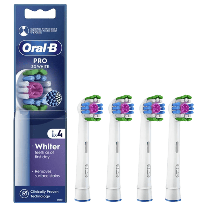 ���ڲ�����ŷ��B��Oral-B���綯��ˢͷ4֧3D����������D/P/Proϵ����ˢ�滻ͷŷ��ԭװ���� 337.6Ԫ��4��(��84.4Ԫ/��)
